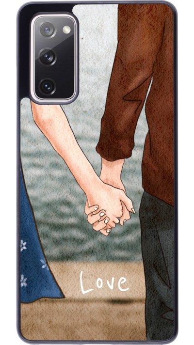 Coque Samsung Galaxy S20 FE 5G - Valentine 2023 lovers holding hands