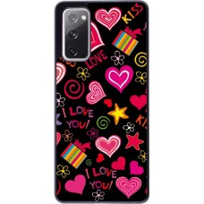 Coque Samsung Galaxy S20 FE 5G - Valentine 2023 love symbols