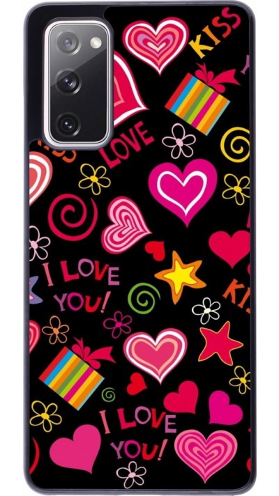 Samsung Galaxy S20 FE 5G Case Hülle - Valentine 2023 love symbols