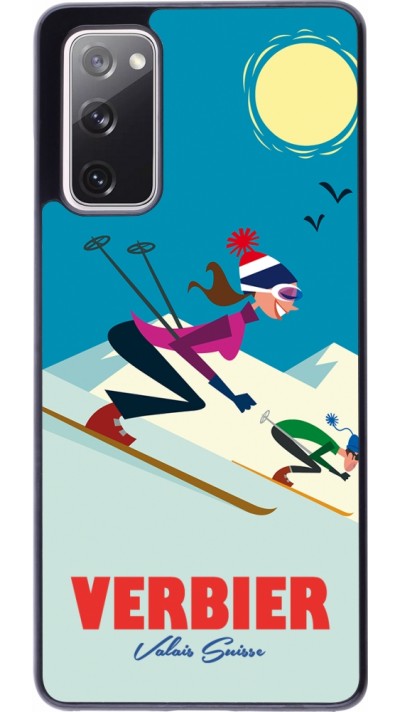 Coque Samsung Galaxy S20 FE 5G - Verbier Ski Downhill