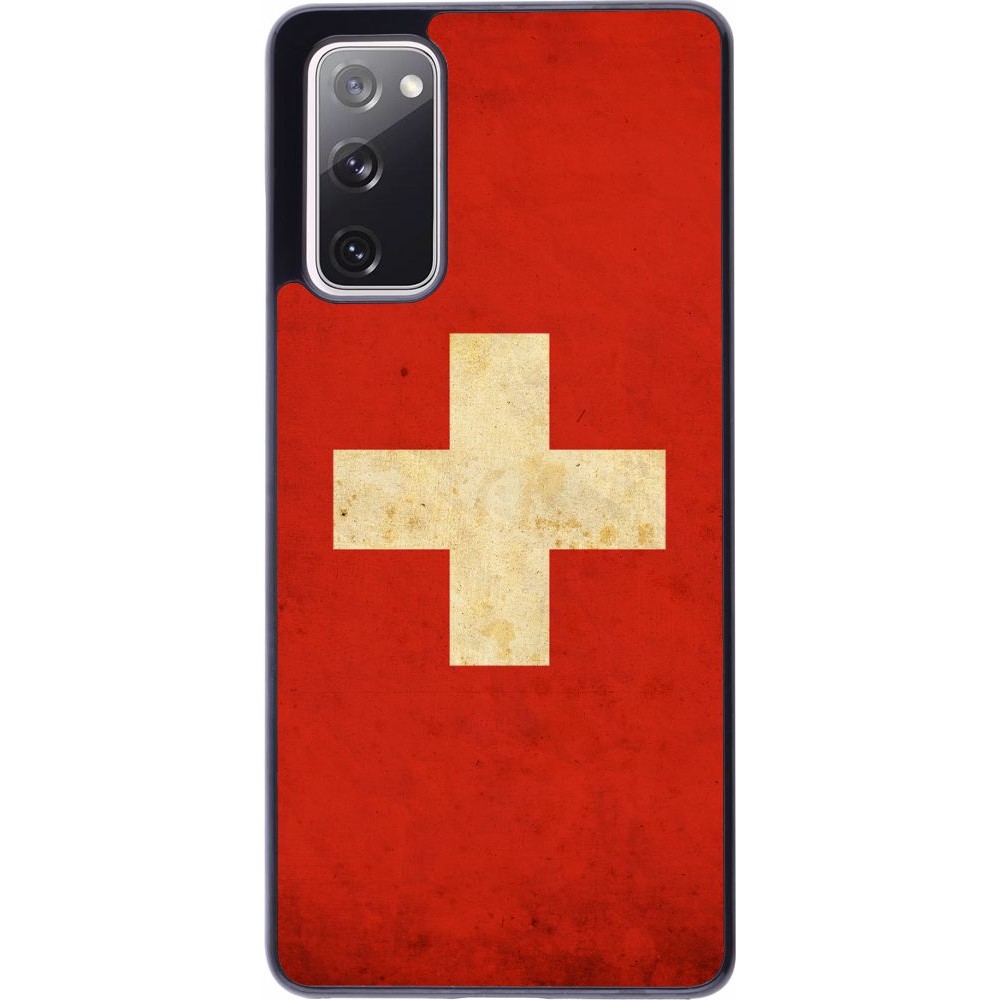 Hülle Samsung Galaxy S20 FE - Vintage Flag SWISS