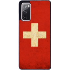 Hülle Samsung Galaxy S20 FE - Vintage Flag SWISS