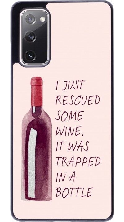 Samsung Galaxy S20 FE 5G Case Hülle - I just rescued some wine
