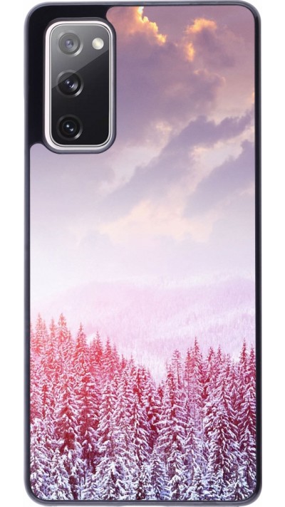 Coque Samsung Galaxy S20 FE 5G - Winter 22 Pink Forest