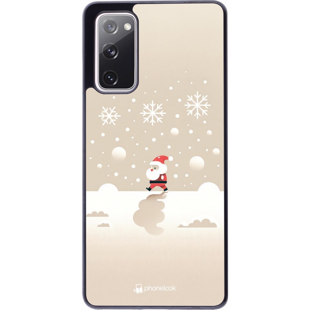 Samsung Galaxy S20 FE 5G Case Hülle - Weihnachten 2023 Minimalistischer Weihnachtsmann