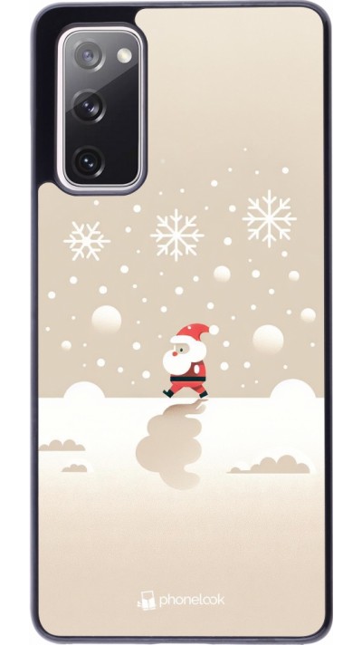 Samsung Galaxy S20 FE 5G Case Hülle - Weihnachten 2023 Minimalistischer Weihnachtsmann