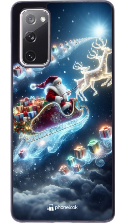 Coque Samsung Galaxy S20 FE 5G - Noël 2023 Père Noël enchanté