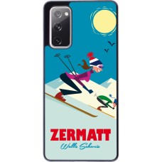 Coque Samsung Galaxy S20 FE 5G - Zermatt Ski Downhill