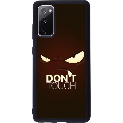 Coque Samsung Galaxy S20 FE - Silicone rigide noir Angry Dont Touch