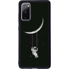 Hülle Samsung Galaxy S20 FE - Silikon schwarz Astro balançoire