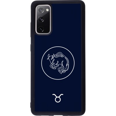 Samsung Galaxy S20 FE 5G Case Hülle - Silikon schwarz Astrologie Stier