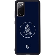 Samsung Galaxy S20 FE 5G Case Hülle - Silikon schwarz Astrologie Jungfrau