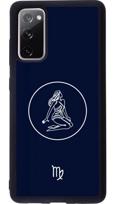 Samsung Galaxy S20 FE 5G Case Hülle - Silikon schwarz Astrologie Jungfrau