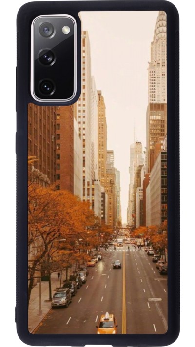 Samsung Galaxy S20 FE 5G Case Hülle - Silikon schwarz Autumn 2024 New York city
