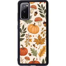 Samsung Galaxy S20 FE 5G Case Hülle - Silikon schwarz Autumn 25 Autumn pattern