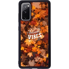 Coque Samsung Galaxy S20 FE 5G - Silicone rigide noir Autumn 25 Autumn vibes