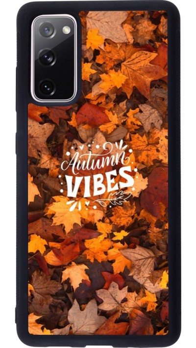 Samsung Galaxy S20 FE 5G Case Hülle - Silikon schwarz Autumn 25 Autumn vibes