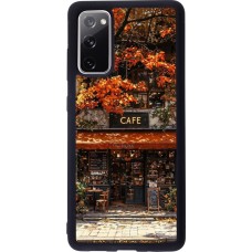Coque Samsung Galaxy S20 FE 5G - Silicone rigide noir Autumn 25 Coffee shop