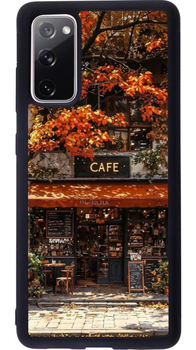Samsung Galaxy S20 FE 5G Case Hülle - Silikon schwarz Autumn 25 Coffee shop