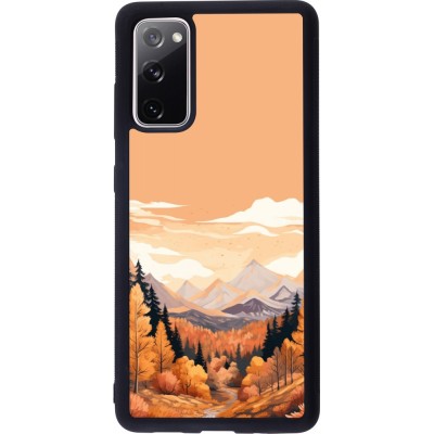 Coque Samsung Galaxy S20 FE 5G - Silicone rigide noir Autumn 25 Mountains