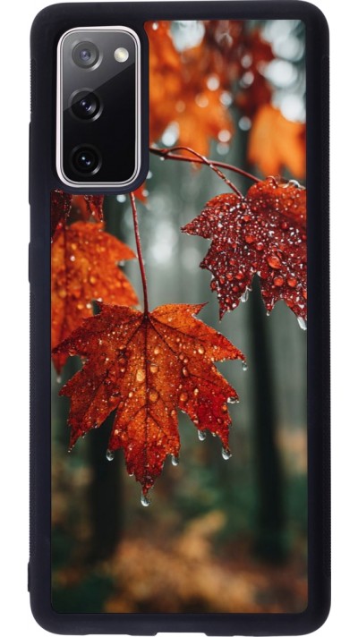 Samsung Galaxy S20 FE 5G Case Hülle - Silikon schwarz Autumn 25 Rain