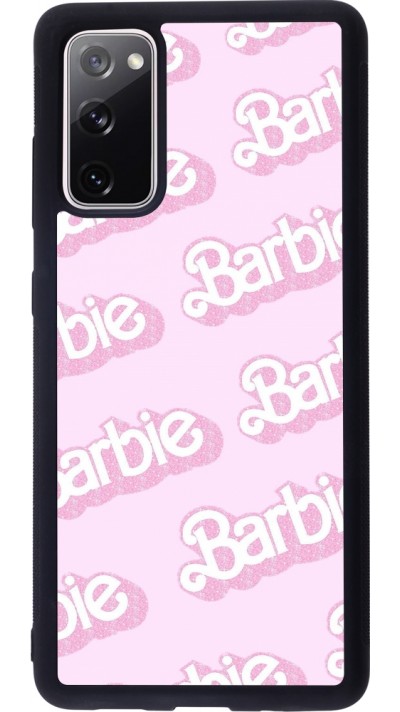 Samsung Galaxy S20 FE 5G Case Hülle - Silikon schwarz Barbie light pink pattern