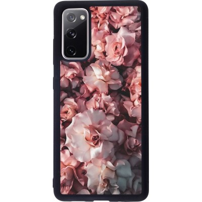 Coque Samsung Galaxy S20 FE - Silicone rigide noir Beautiful Roses