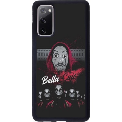 Coque Samsung Galaxy S20 FE - Silicone rigide noir Bella Ciao