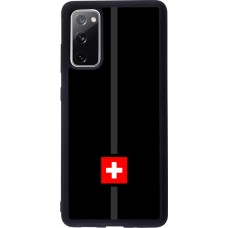 Coque Samsung Galaxy S20 FE 5G - Silicone rigide noir Canton CH noir