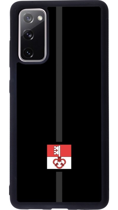 Samsung Galaxy S20 FE 5G Case Hülle - Silikon schwarz Kanton OW schwarz