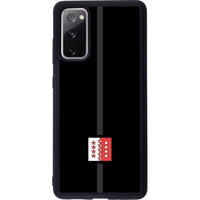 Samsung Galaxy S20 FE 5G Case Hülle - Silikon schwarz Kanton VS schwarz