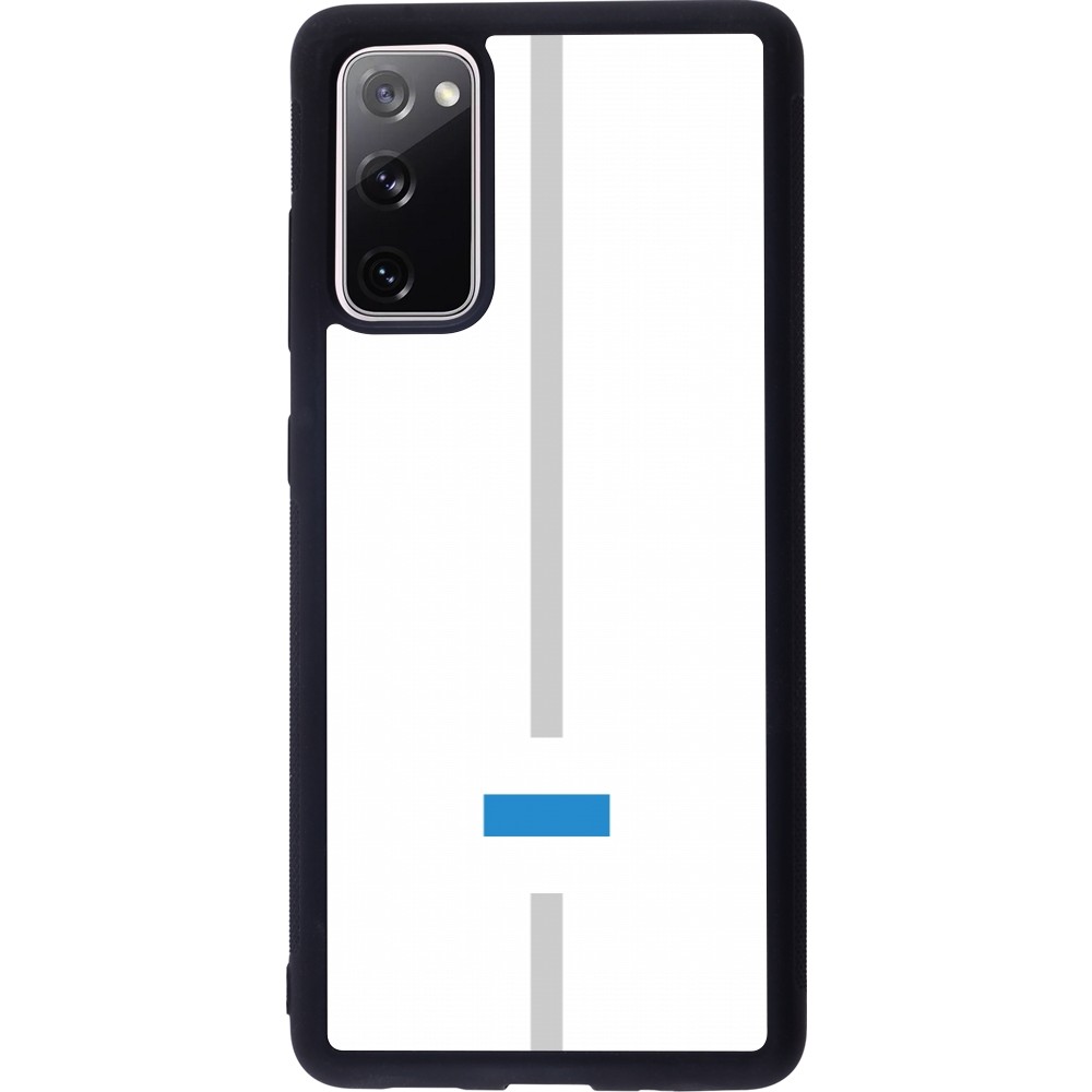 Samsung Galaxy S20 FE 5G Case Hülle - Silikon schwarz Kanton ZG weiss