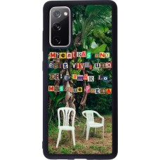 Coque Samsung Galaxy S20 FE 5G - Silicone rigide noir Chairs DTMF