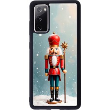 Coque Samsung Galaxy S20 FE 5G - Silicone rigide noir Christmas 25 Nutcracker Snow