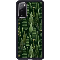 Samsung Galaxy S20 FE 5G Case Hülle - Silikon schwarz Christmas 25 Pattern Xmas Tree