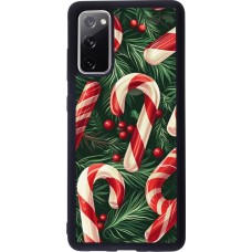 Coque Samsung Galaxy S20 FE 5G - Silicone rigide noir Christmas 25 Xmas Stick