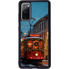 Samsung Galaxy S20 FE 5G Case Hülle - Silikon schwarz Christmas 25 Xmas Train