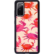 Samsung Galaxy S20 FE 5G Case Hülle - Silikon schwarz Crabs Paint