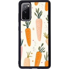Samsung Galaxy S20 FE 5G Case Hülle - Silikon schwarz Easter 2026 Illustration carrots
