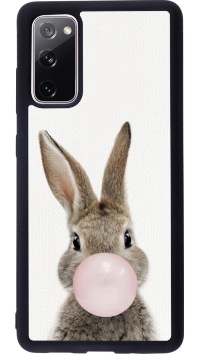 Samsung Galaxy S20 FE 5G Case Hülle - Silikon schwarz Easter 2023 bubble gum bunny