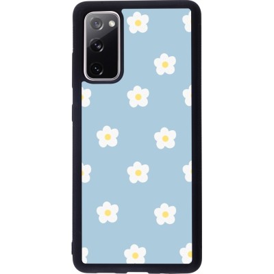 Samsung Galaxy S20 FE 5G Case Hülle - Silikon schwarz Easter 2024 daisy flower