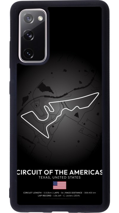 Coque Samsung Galaxy S20 FE 5G - Silicone rigide noir F1 Track 2025 United States