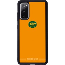 Samsung Galaxy S20 FE 5G Case Hülle - Silikon schwarz Australien 2026 personalisierbares Fussballtrikot