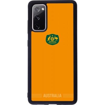 Samsung Galaxy S20 FE 5G Case Hülle - Silikon schwarz Australien 2026 personalisierbares Fussballtrikot