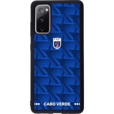 Samsung Galaxy S20 FE 5G Case Hülle - Silikon schwarz Kap Verde 2026 personalisierbares Fussballtrikot