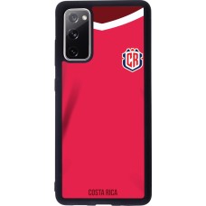 Samsung Galaxy S20 FE 5G Case Hülle - Silikon schwarz Costa Rica 2022 personalisierbares Fussballtrikot