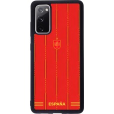 Samsung Galaxy S20 FE 5G Case Hülle - Silikon schwarz Spanien 2026 personalisierbares Fussballtrikot
