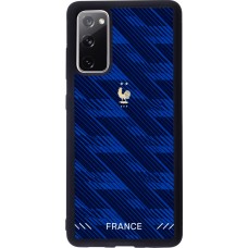 Samsung Galaxy S20 FE 5G Case Hülle - Silikon schwarz Frankreich 2026 personalisierbares Fussballtrikot