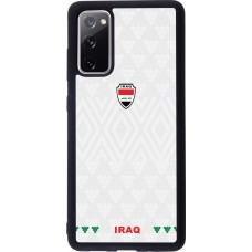 Samsung Galaxy S20 FE 5G Case Hülle - Silikon schwarz Irak 2026 personalisierbares Fussballtrikot