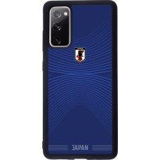 Samsung Galaxy S20 FE 5G Case Hülle - Silikon schwarz Japan 2026 personalisierbares Fussballtrikot